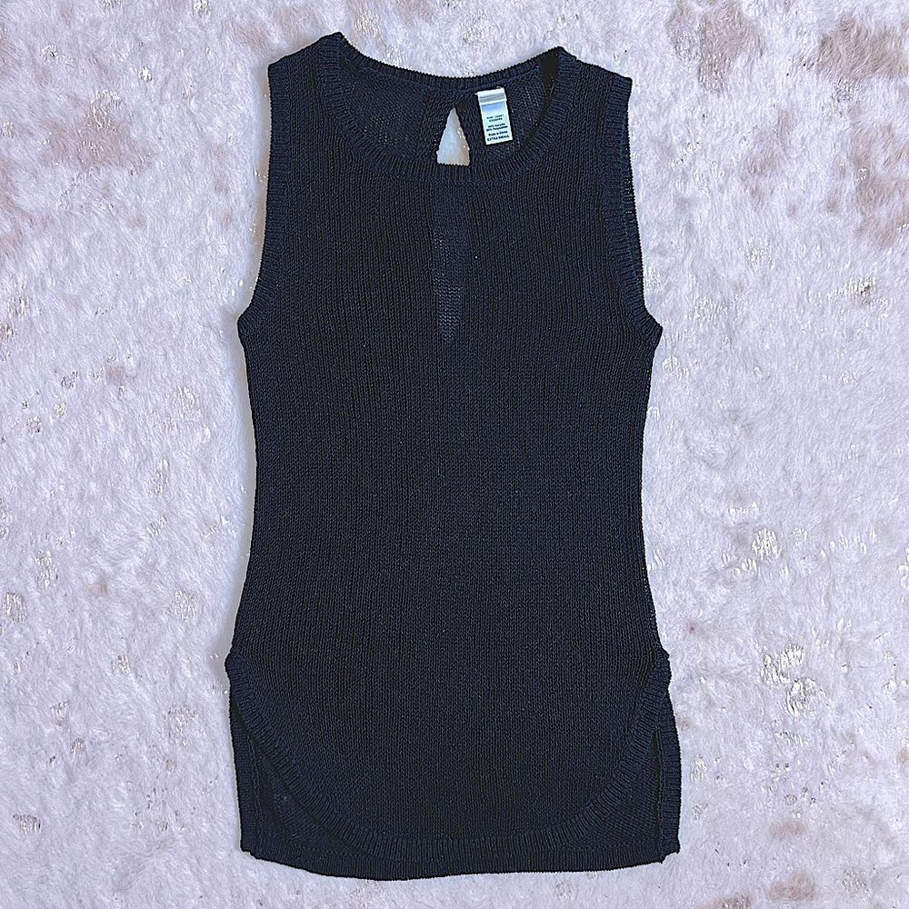 NWOT L Space Knit Tunic Cover Up Key Hole Back in Extra Small 💗